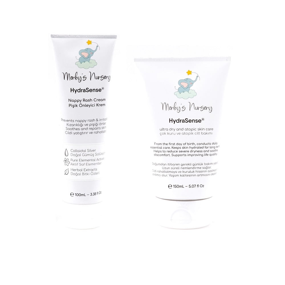 Merby’s Nursery® Pişik Önleyici Krem 100ml + Atopik Krem 150ml Seti